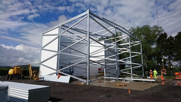 IGS Facility under construction